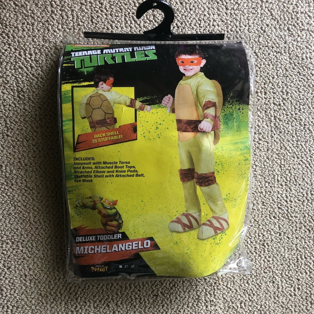 Ninja Turtle Boys Costume